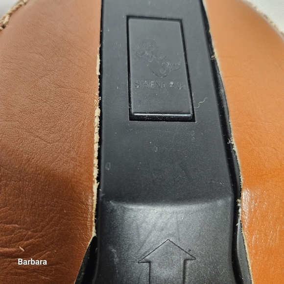 Vintage Classic Leather-Bound Brown and Cream Liquid Canister Bag - Picture 4 of 16